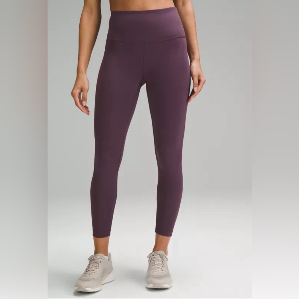 Lululemon Wunder Train High-Rise Ribbed Tight, 8